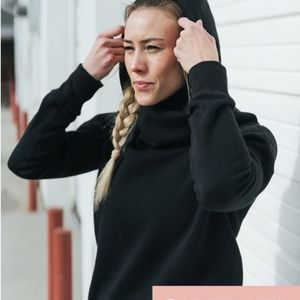 Zyia Oh So Soft Black Hoodie